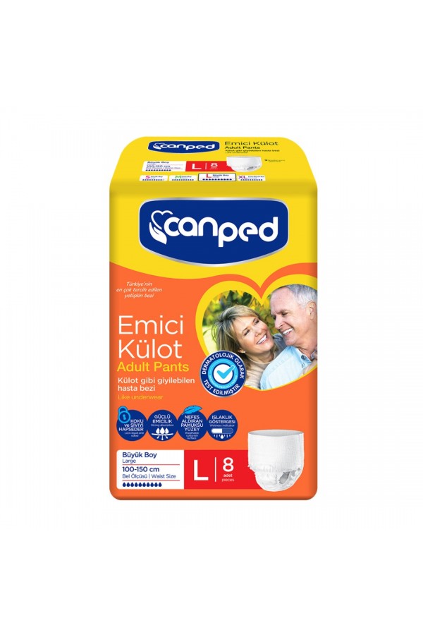 Canped Emici Külot Large 8 li